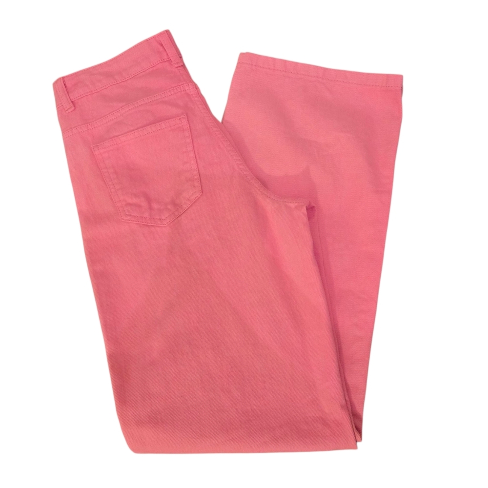 Noisy May Pink Wide Leg Jeans Amanda Style Size 26 x 32 - Picture 2 of 13